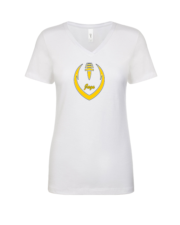 Northern Cass HS Football Full Football - Womens Vneck