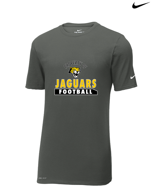 Northern Cass HS Football Property - Mens Nike Cotton Poly Tee