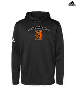 Northrop HS Football N Football Logo - Mens Adidas Hoodie