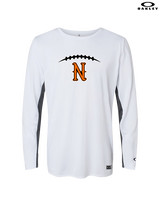 Northrop HS Football N Football Logo - Mens Oakley Longsleeve