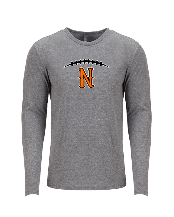 Northrop HS Football N Football Logo - Tri-Blend Long Sleeve