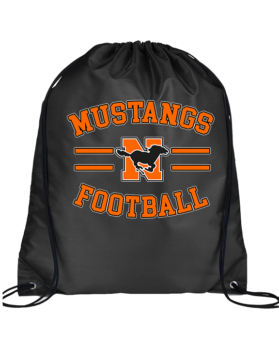 Northville HS Football Curve - Drawstring Bag