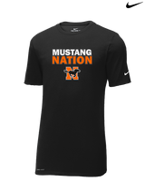Northville HS Football Nation - Mens Nike Cotton Poly Tee