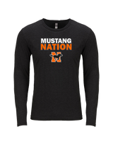 Northville HS Football Nation - Tri-Blend Long Sleeve