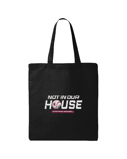 Burnt Hills Not in our House - Tote Bag