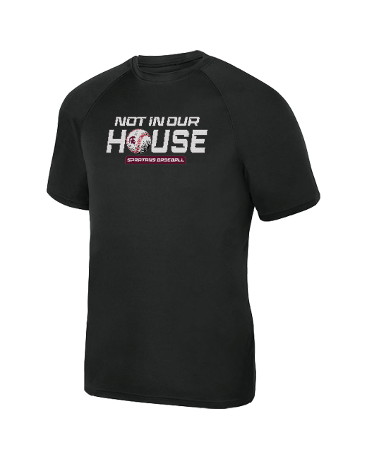 Burnt Hills Not in our House - Youth Performance T-Shirt