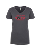 Plainfield Not In Our House Cardinals - Womens V-Neck