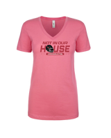 Plainfield Not In Our House Cardinals - Womens V-Neck