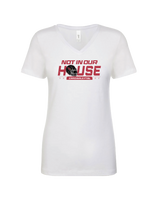 Plainfield Not In Our House Cardinals - Womens V-Neck