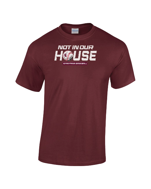 Burnt Hills Not in our House - Cotton T-Shirt
