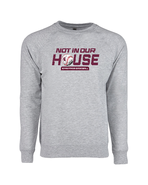 Burnt Hills Not in our House - Crewneck Sweatshirt