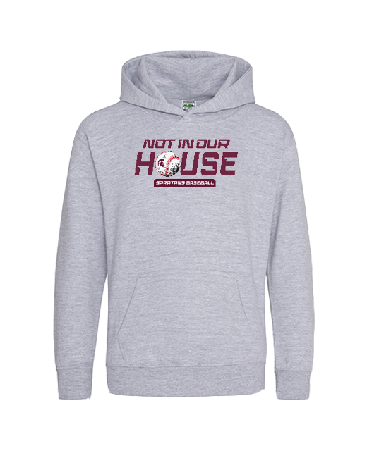 Burnt Hills Not in our House - Cotton Hoodie