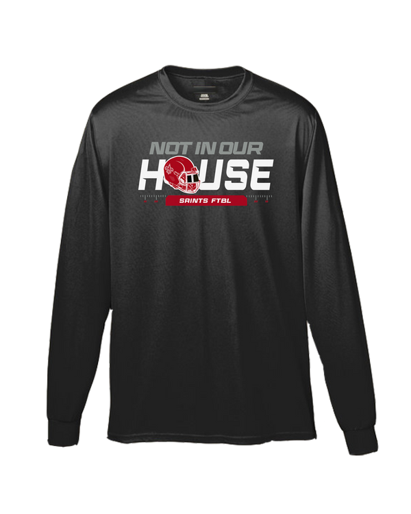 Palm Spring Christian Not In Our House - Performance Long Sleeve Shirt