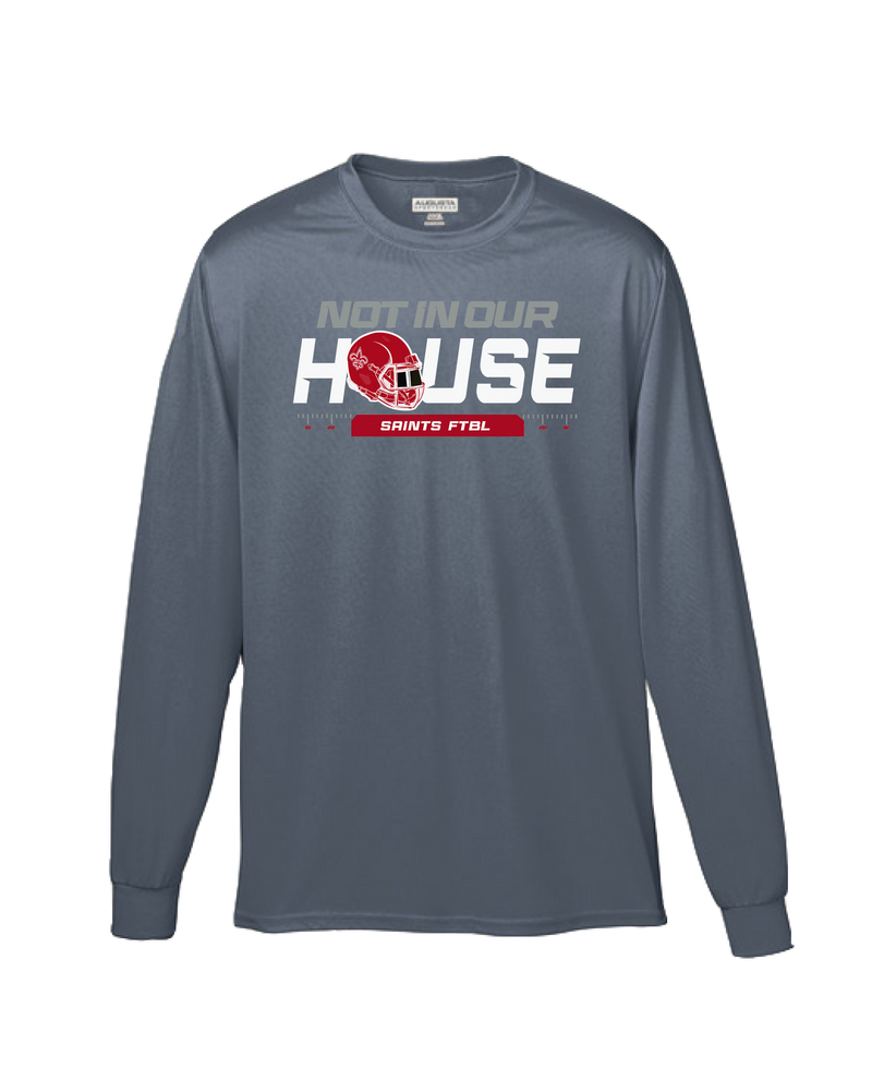 Palm Spring Christian Not In Our House - Performance Long Sleeve Shirt