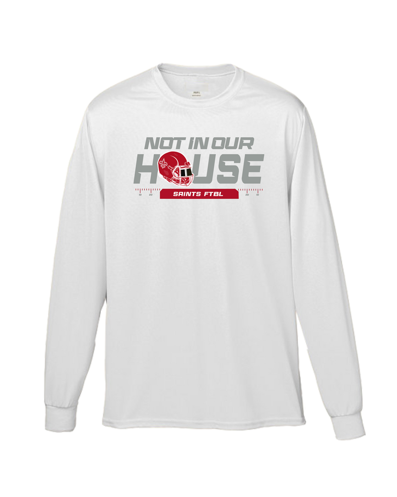 Palm Spring Christian Not In Our House - Performance Long Sleeve Shirt