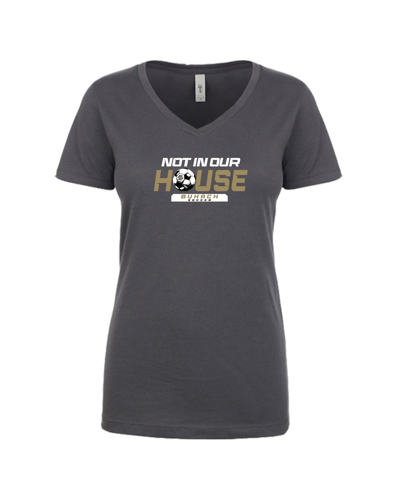 Buhach Soccer Not in our house- Women’s V-Neck