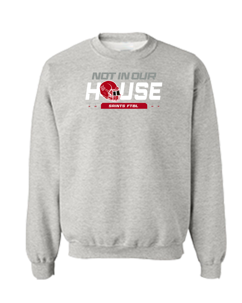 Palm Beach Christian Not In Our House - Crewneck Sweatshirt