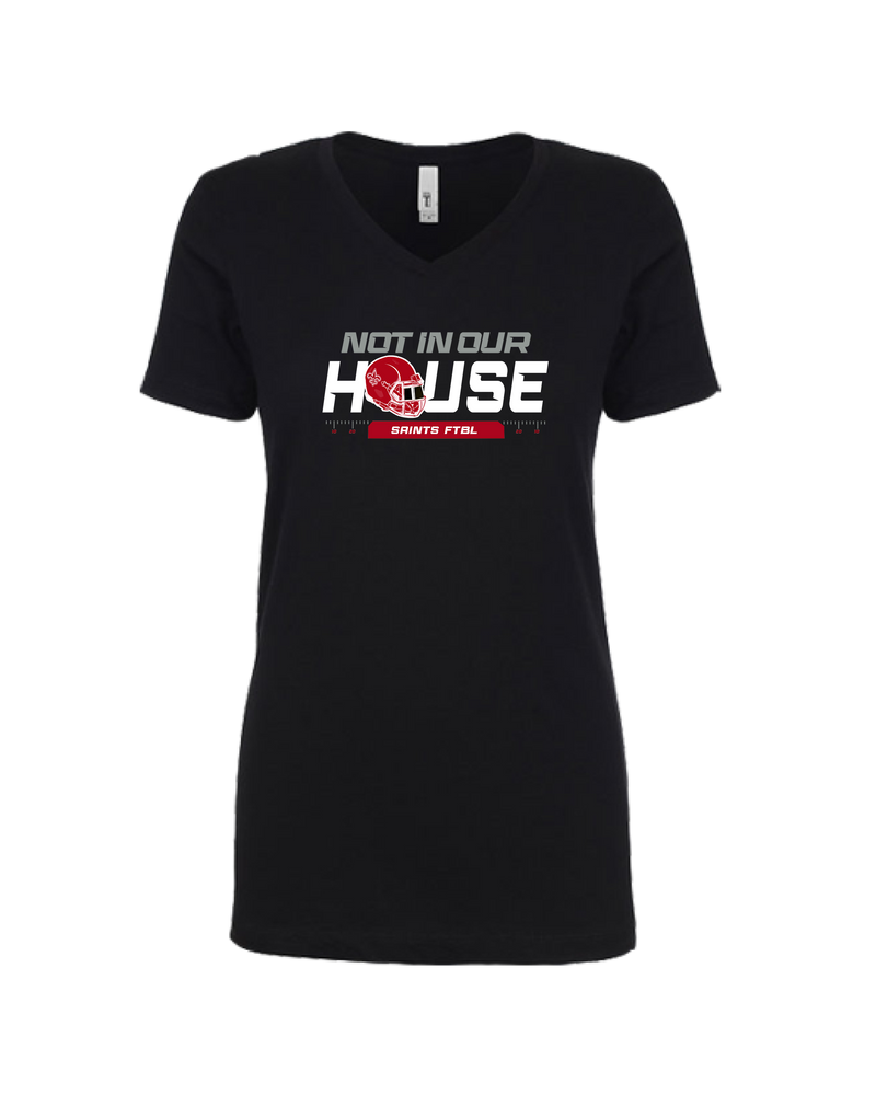 Palm Beach Christian Not In Our House- Women's V-Neck