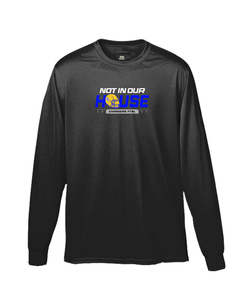 Charter Oak Not In Our House - Performance Long Sleeve Shirt