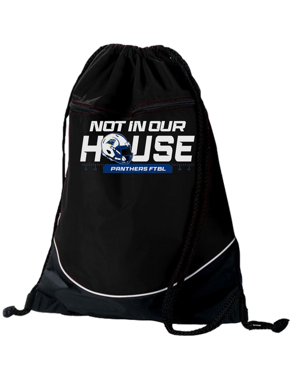 Downers Grove Panthers Not In Our House- Two Tone Drawstring Bag
