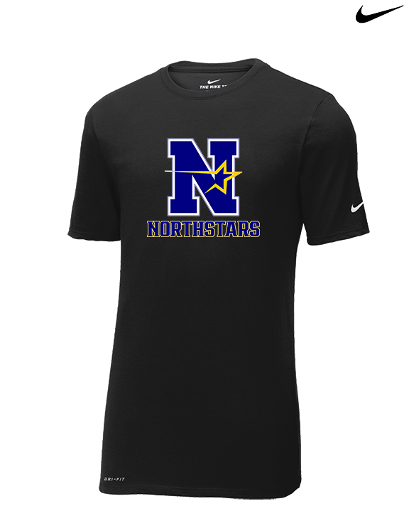 Nottingham School Store Custom Northstars - Mens Nike Cotton Poly Tee