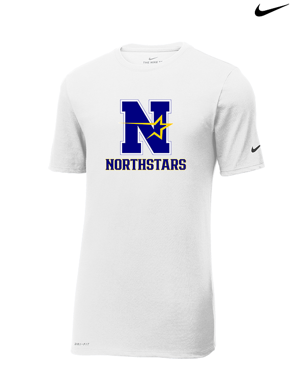 Nottingham School Store Custom Northstars - Mens Nike Cotton Poly Tee