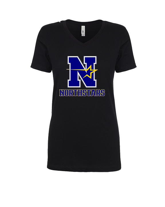 Nottingham School Store Custom Northstars - Womens V-Neck