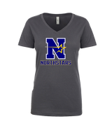 Nottingham School Store Custom Northstars - Womens V-Neck