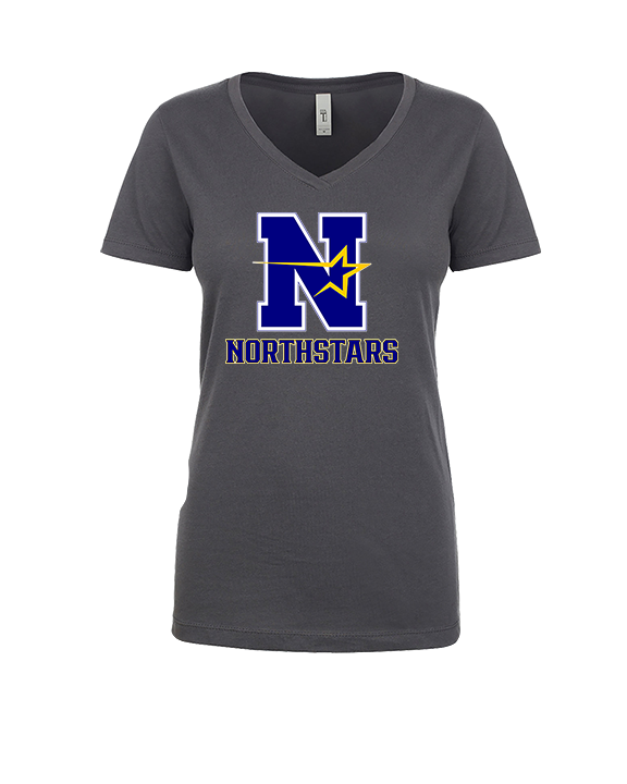 Nottingham School Store Custom Northstars - Womens V-Neck