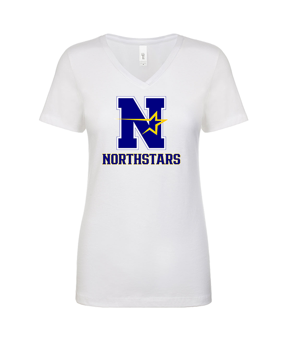Nottingham School Store Custom Northstars - Womens V-Neck