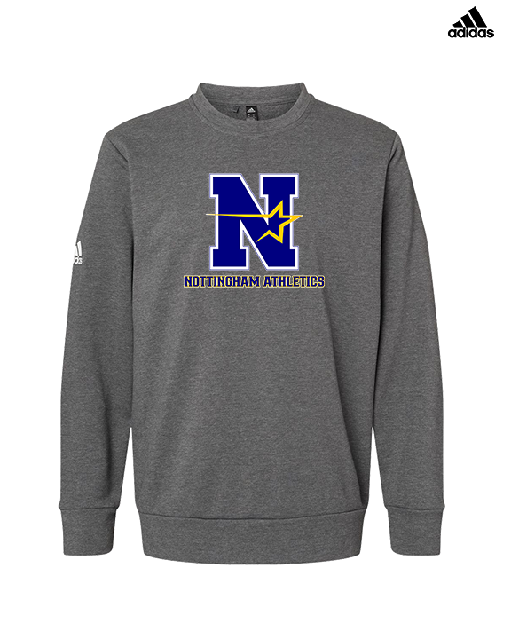 Nottingham School Store Custom Nottingham Athletics - Mens Adidas Crewneck