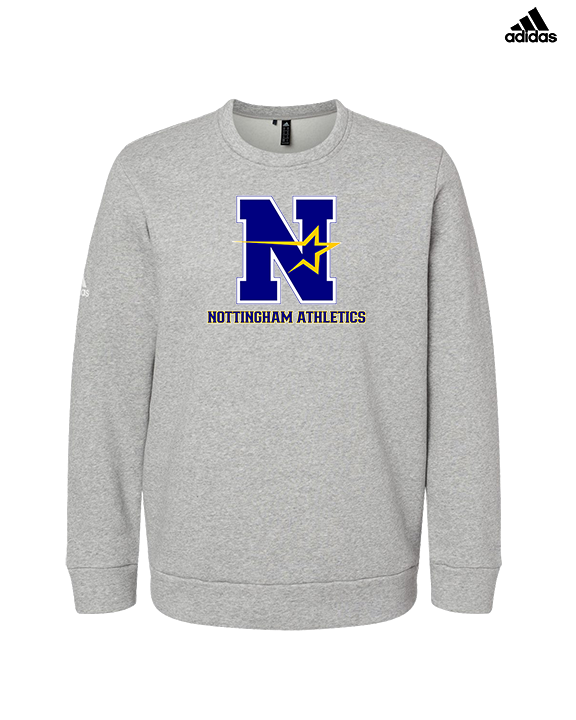 Nottingham School Store Custom Nottingham Athletics - Mens Adidas Crewneck