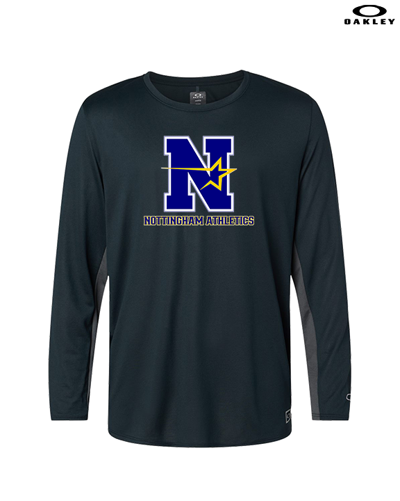 Nottingham School Store Custom Nottingham Athletics - Mens Oakley Longsleeve