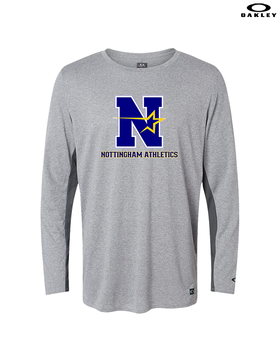 Nottingham School Store Custom Nottingham Athletics - Mens Oakley Longsleeve