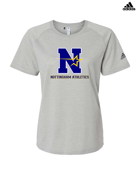 Nottingham School Store Custom Nottingham Athletics - Womens Adidas Performance Shirt