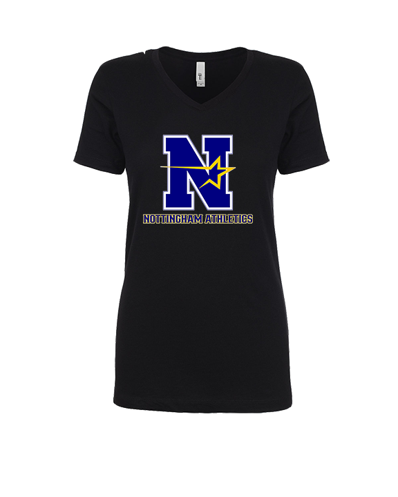 Nottingham School Store Custom Nottingham Athletics - Womens Vneck