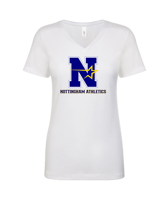 Nottingham School Store Custom Nottingham Athletics - Womens Vneck