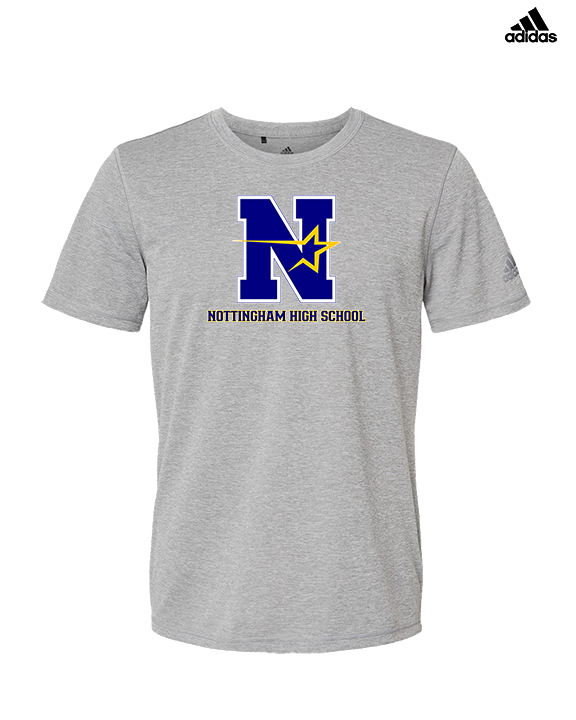 Nottingham School Store Custom Nottingham High School - Mens Adidas Performance Shirt