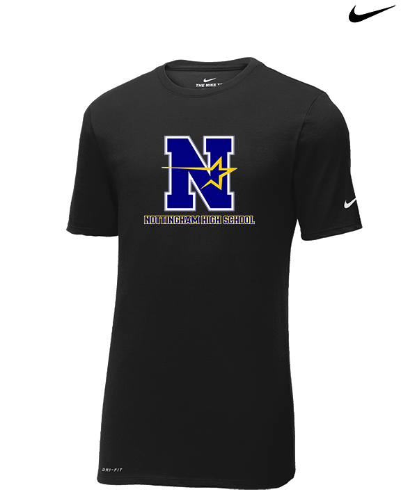 Nottingham School Store Custom Nottingham High School - Mens Nike Cotton Poly Tee