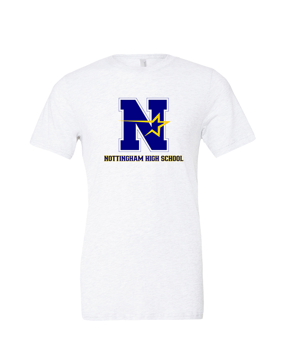 Nottingham School Store Custom Nottingham High School - Tri-Blend Shirt
