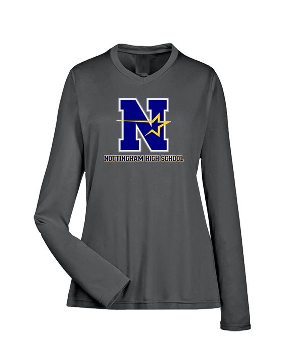 Nottingham School Store Custom Nottingham High School - Womens Performance Longsleeve