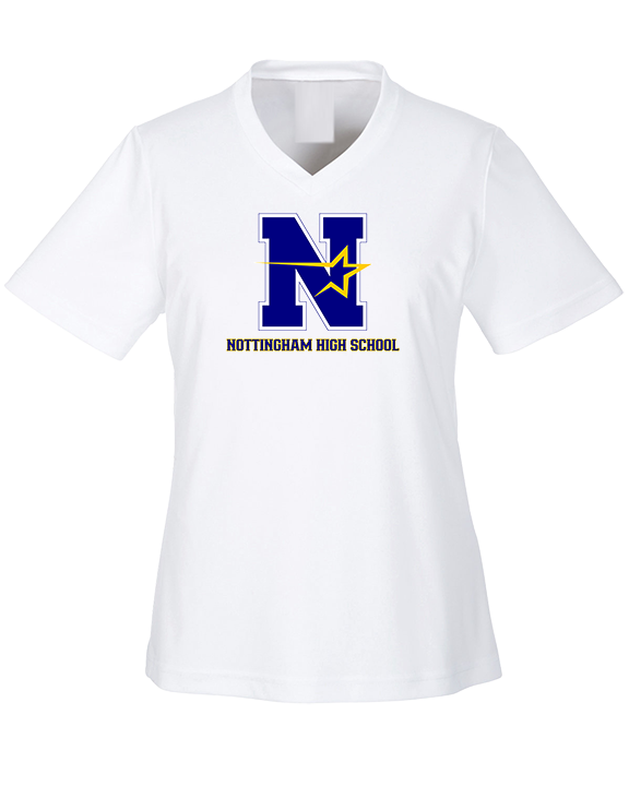 Nottingham School Store Custom Nottingham High School - Womens Performance Shirt