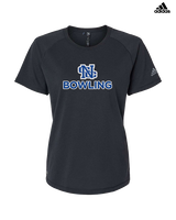 Nouvel Catholic Central Bowling - Womens Adidas Performance Shirt