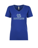 Nouvel Catholic Central Bowling - Womens V-Neck