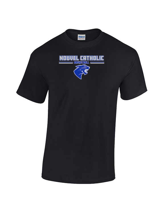 Nouvel Catholic Central Boys Basketball Custom Keen - Cotton T-Shirt