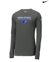 Nouvel Catholic Central Boys Basketball Custom Keen - Mens Nike Longsleeve