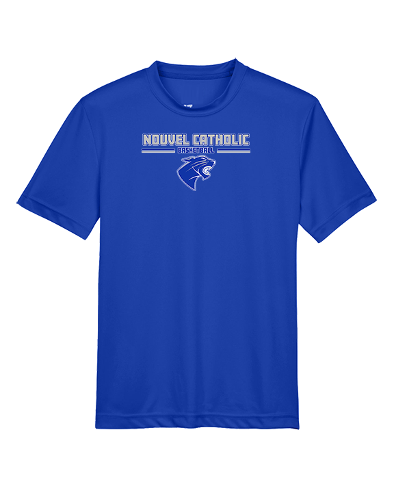 Nouvel Catholic Central Boys Basketball Custom Keen - Youth Performance Shirt