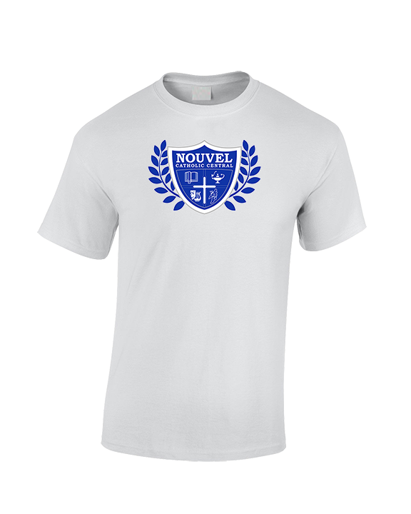 Nouvel Catholic Central Boys Basketball Custom Shield - Cotton T-Shirt