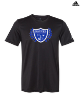 Nouvel Catholic Central Boys Basketball Custom Shield - Mens Adidas Performance Shirt