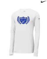 Nouvel Catholic Central Boys Basketball Custom Shield - Mens Nike Longsleeve